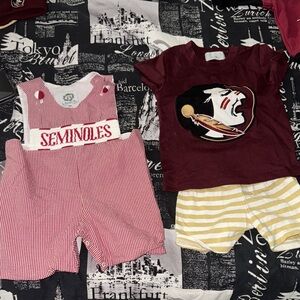 Florida State Seminoles Baby Outfit lot 18/24m